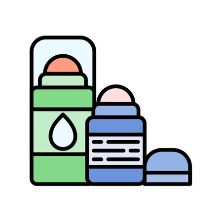Deodorant Creative Icons Designのイラスト素材