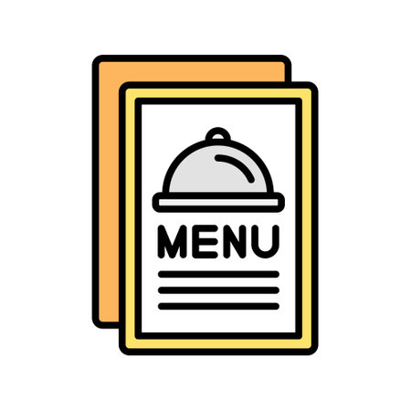 Menu Creative Icons Designのイラスト素材