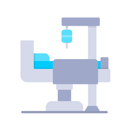 Medical Bed Creative Icons Designのイラスト素材