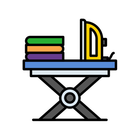 Iron Table Creative Icons Designのイラスト素材