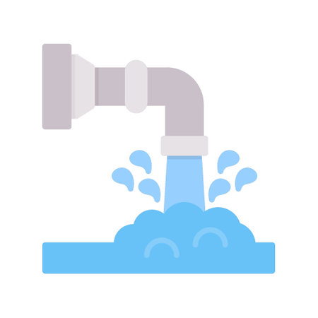 Waste Water Creative Icons Designのイラスト素材