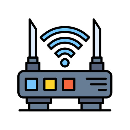Router Creative Icons Designのイラスト素材