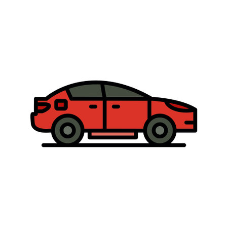 Car Creative Icons Designのイラスト素材