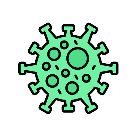 Virus Creative Icons Designのイラスト素材