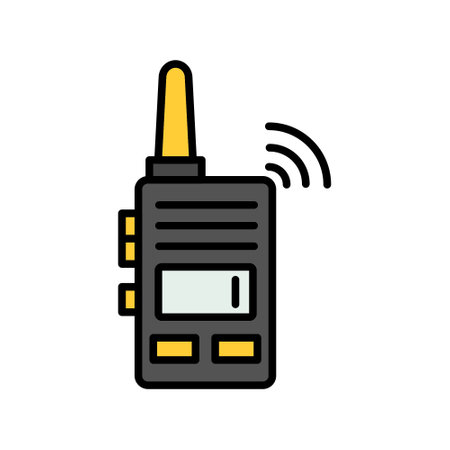 Walkie Talkie Creative Icons Designのイラスト素材