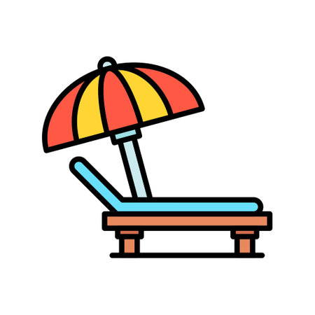 Lounger Creative Icons Designのイラスト素材