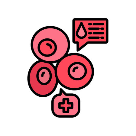 Blood Cells Creative Icons Designのイラスト素材