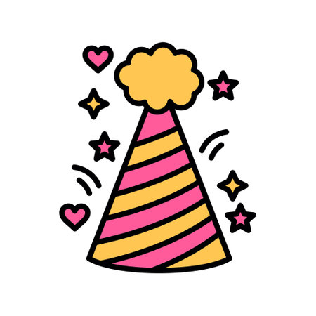 Fun Hat Creative Icons Designのイラスト素材