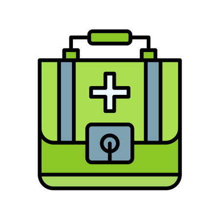 First Aid Kit Creative Icons Designのイラスト素材