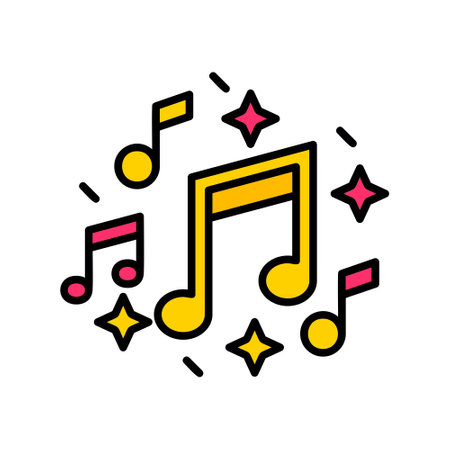 Music Creative Icons Designのイラスト素材