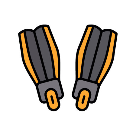 Flippers Creative Icons Designのイラスト素材