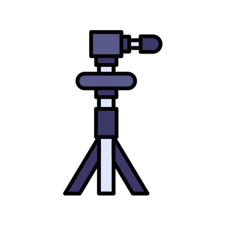 Tripod Creative Icons Designのイラスト素材