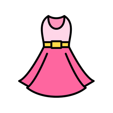 Dress Creative Icons Designのイラスト素材
