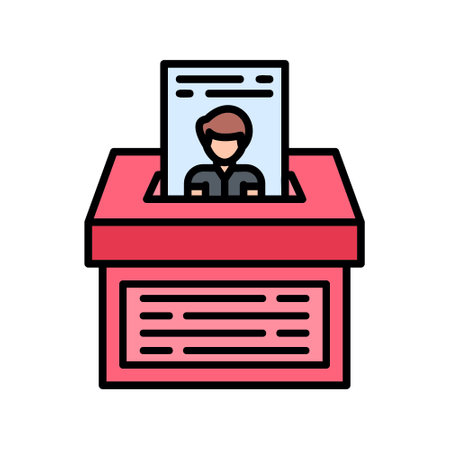 Ballot Creative Icons Designのイラスト素材