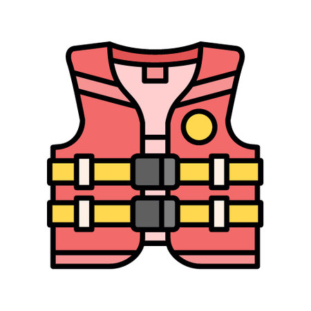 Life Jacket Creative Icons Designのイラスト素材