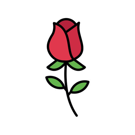 Rose Creative Icons Designのイラスト素材