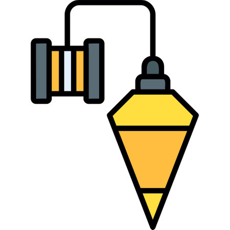 Plumb Bob Creative Icons Designのイラスト素材