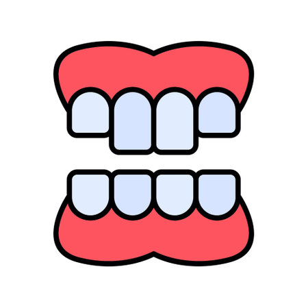 Denture Creative Icons Design
