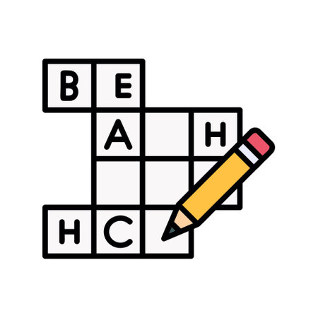 Crossword Creative Icons Designのイラスト素材