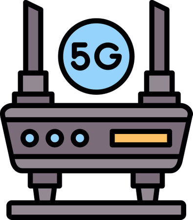 Router Creative Icons Designのイラスト素材