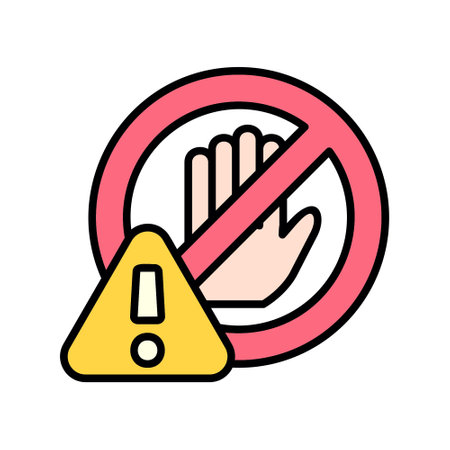 Restriction Creative Icons Designのイラスト素材