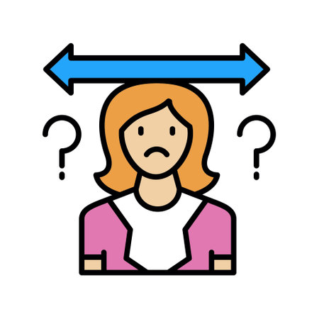 Uncertainty Creative Icons Designのイラスト素材