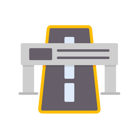 Motorway Iconのイラスト素材