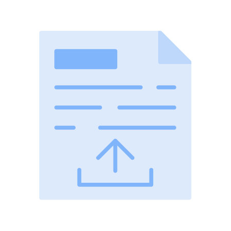 Upload Iconのイラスト素材