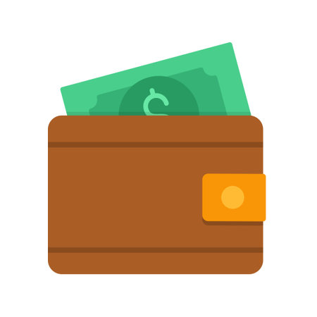 Wallet Iconのイラスト素材