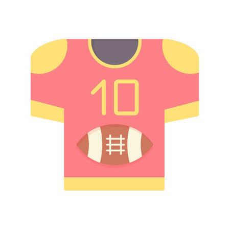 American Football Iconのイラスト素材