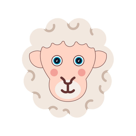 Sheep Iconのイラスト素材