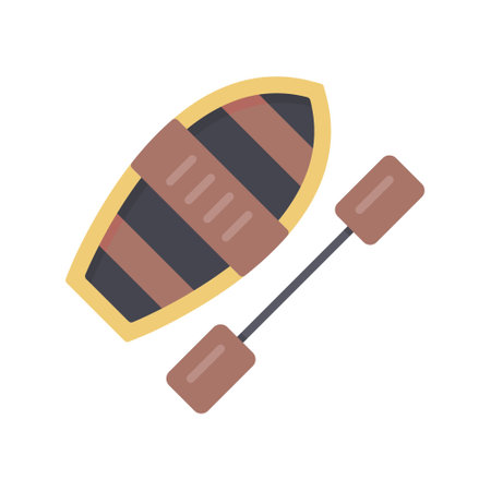 Kayak Iconのイラスト素材
