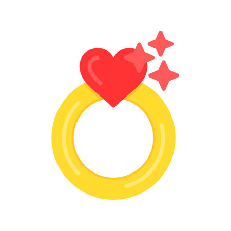 Engagement Ring Iconのイラスト素材