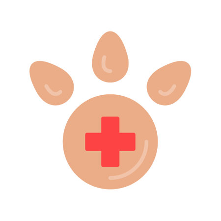 Veterinary Foot Iconのイラスト素材