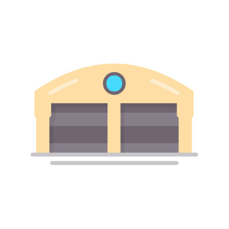 Warehouse Iconのイラスト素材