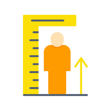 Height Iconのイラスト素材