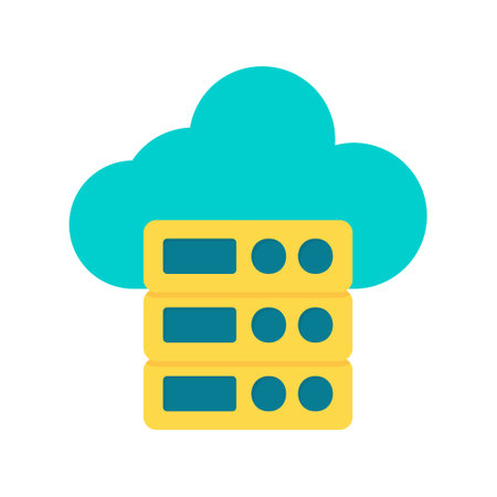 Cloud Data Iconのイラスト素材