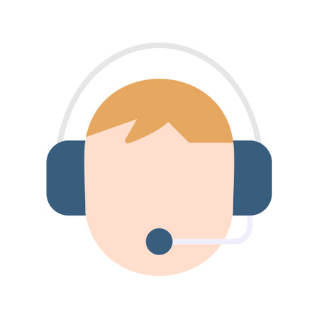 Customer Service Iconのイラスト素材