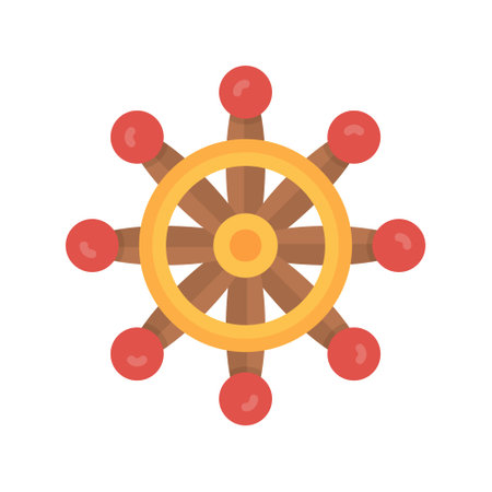 Rudder Iconのイラスト素材