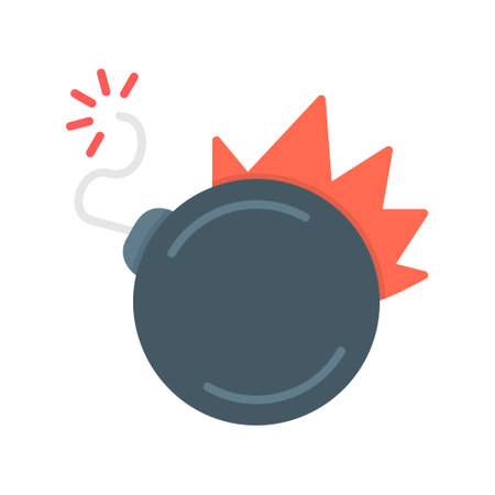 Bomb Iconのイラスト素材