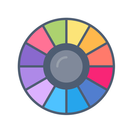 Color Circle Iconのイラスト素材