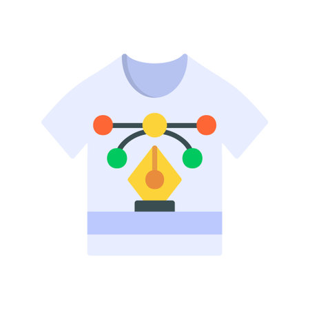 T Shirt Iconのイラスト素材