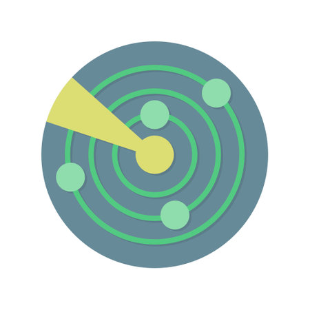 Radar Iconのイラスト素材