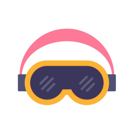 Ski Goggles iconのイラスト素材