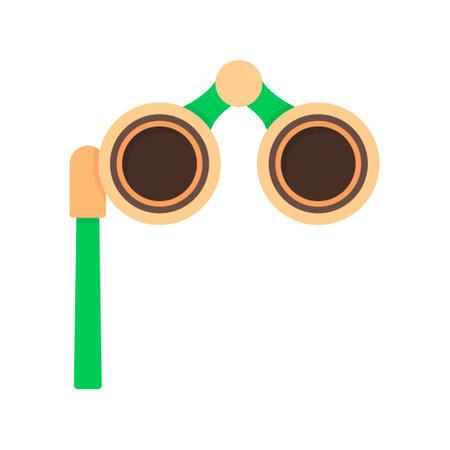 Lorgnette Glasses Iconのイラスト素材