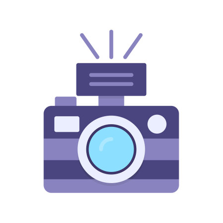 Photo Camera iconのイラスト素材