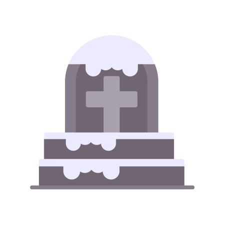 Cementery iconのイラスト素材