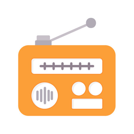 Radio Iconのイラスト素材
