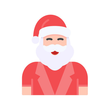 Santa Claus iconのイラスト素材