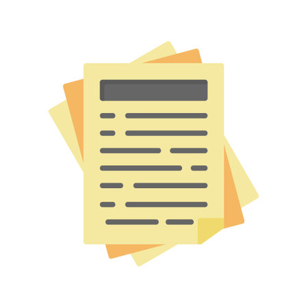 Paper Iconのイラスト素材